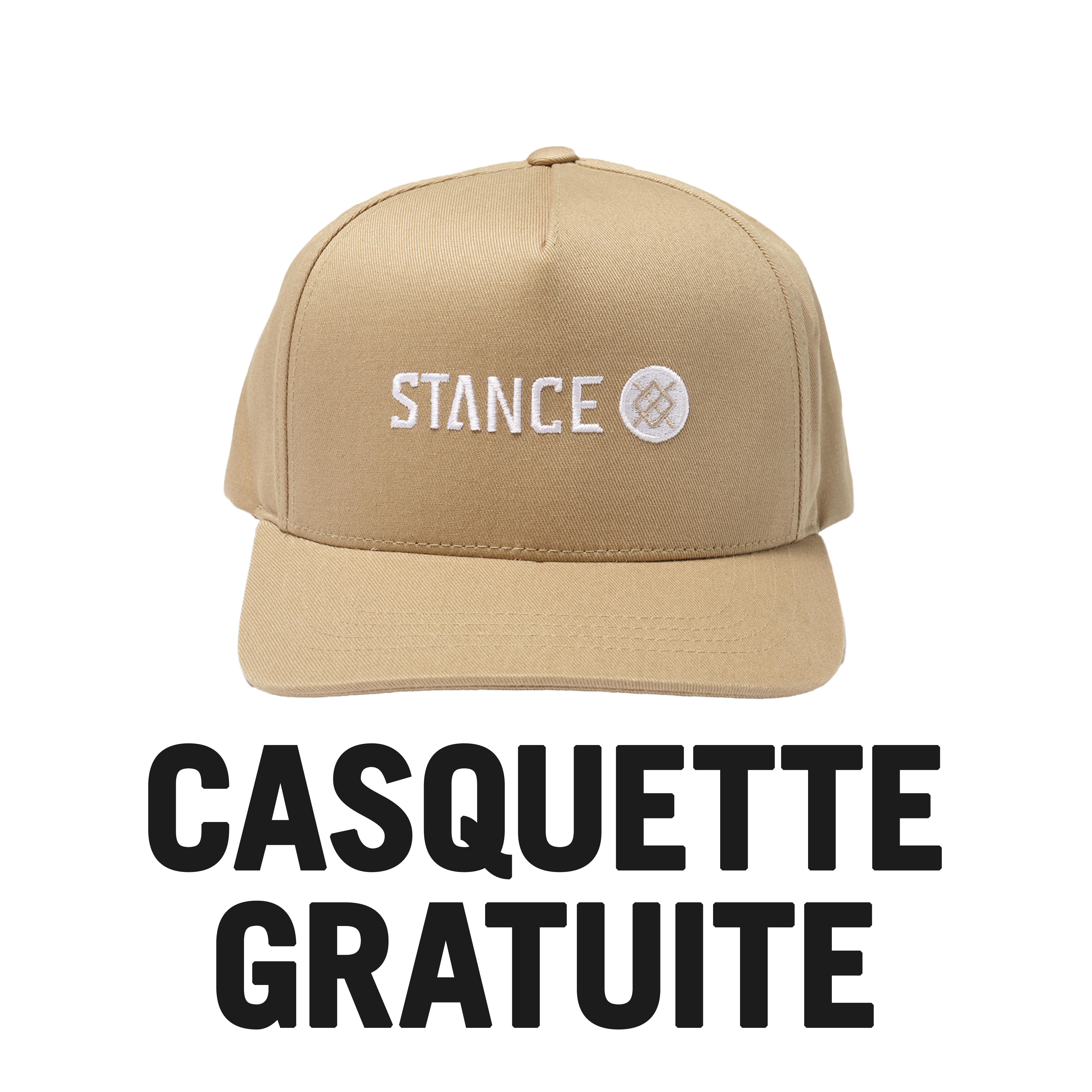 Stance - Casquette ICON SNAPBACK kaki